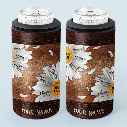 God Says You Are - Personalized Christian Can Cooler
