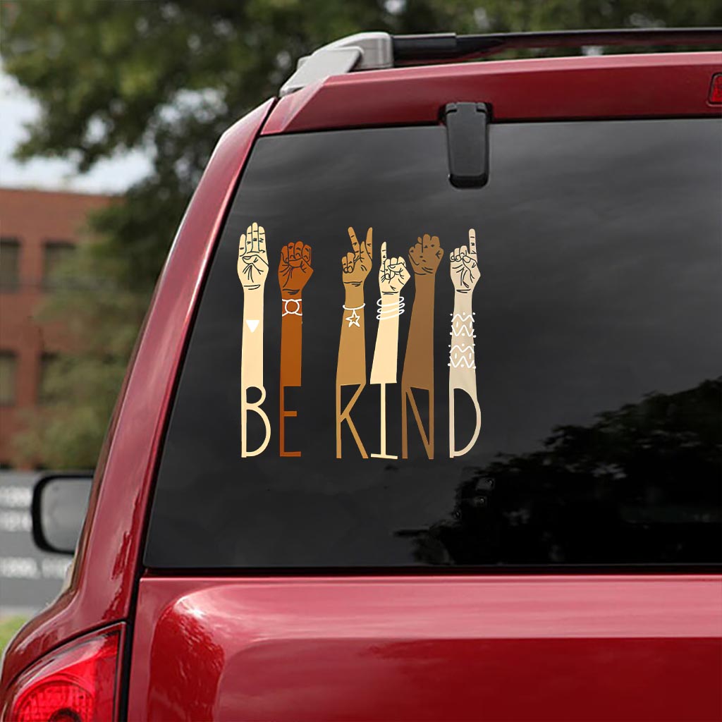 Be Kind - ASL Decal Full