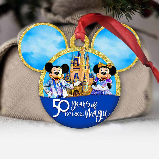 50 Years Of Magic - Mouse Ornament (Printed On Both Sides)