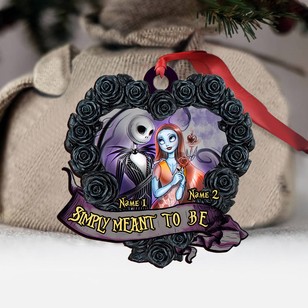 Nightmare Love - Personalized Christmas Ornament (Printed On Both Sides)